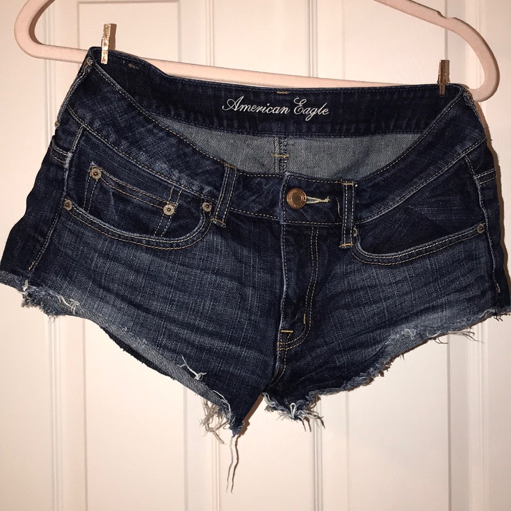 American eagle jean shorts